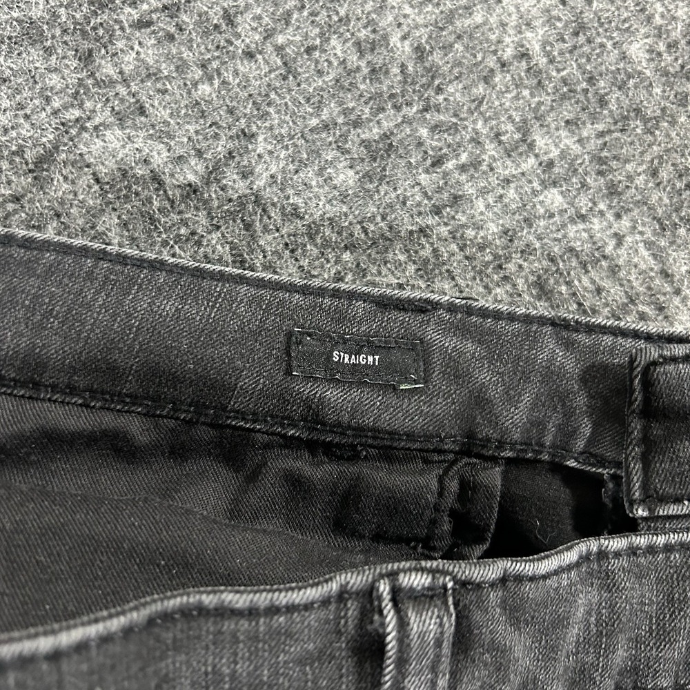 Bonobos Jeans Mens's Size 38x32 Black Straight Leg Denim Casual Stretch READ - Picture 5 of 13